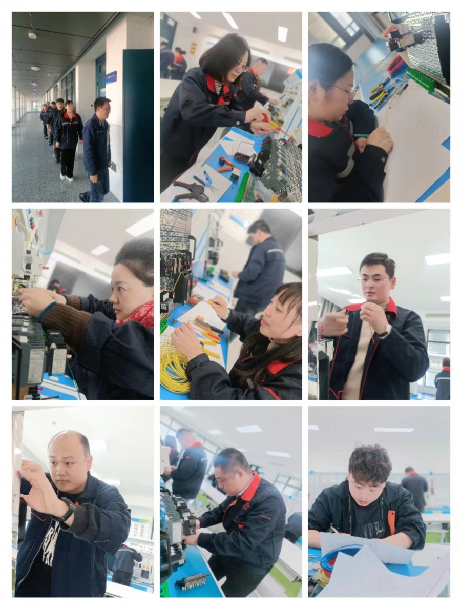 江蘇省鹽城技師學(xué)院第十屆技能運動會電工項目教師組比賽中.jpg